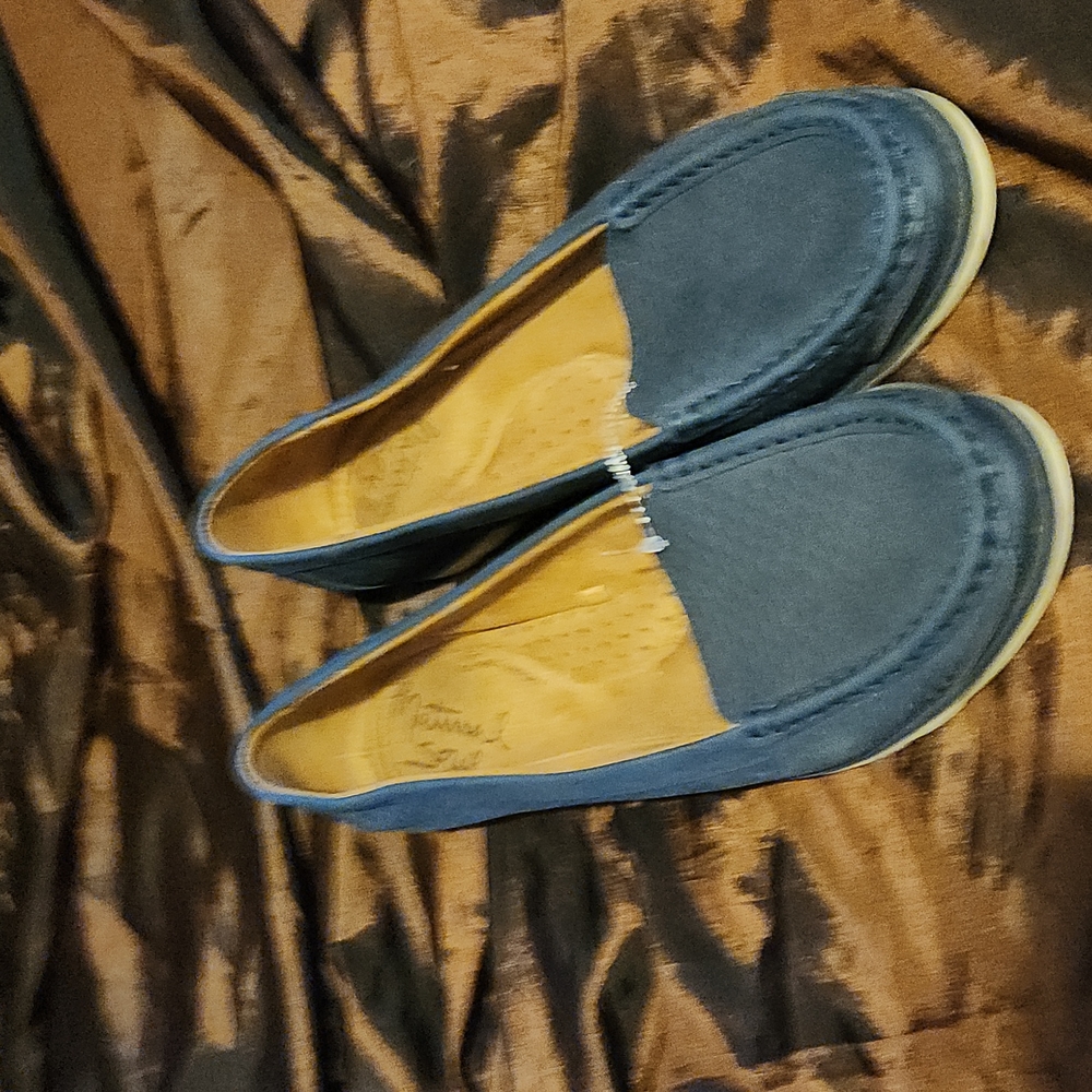 NATURAL SOUL BLUE shoes Size 8